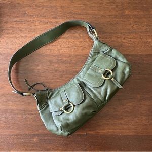 Green Leather Purse